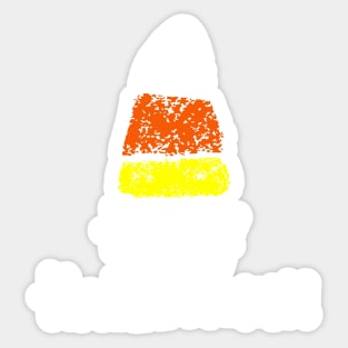 Candy Corn. Happy Halloween! Sticker